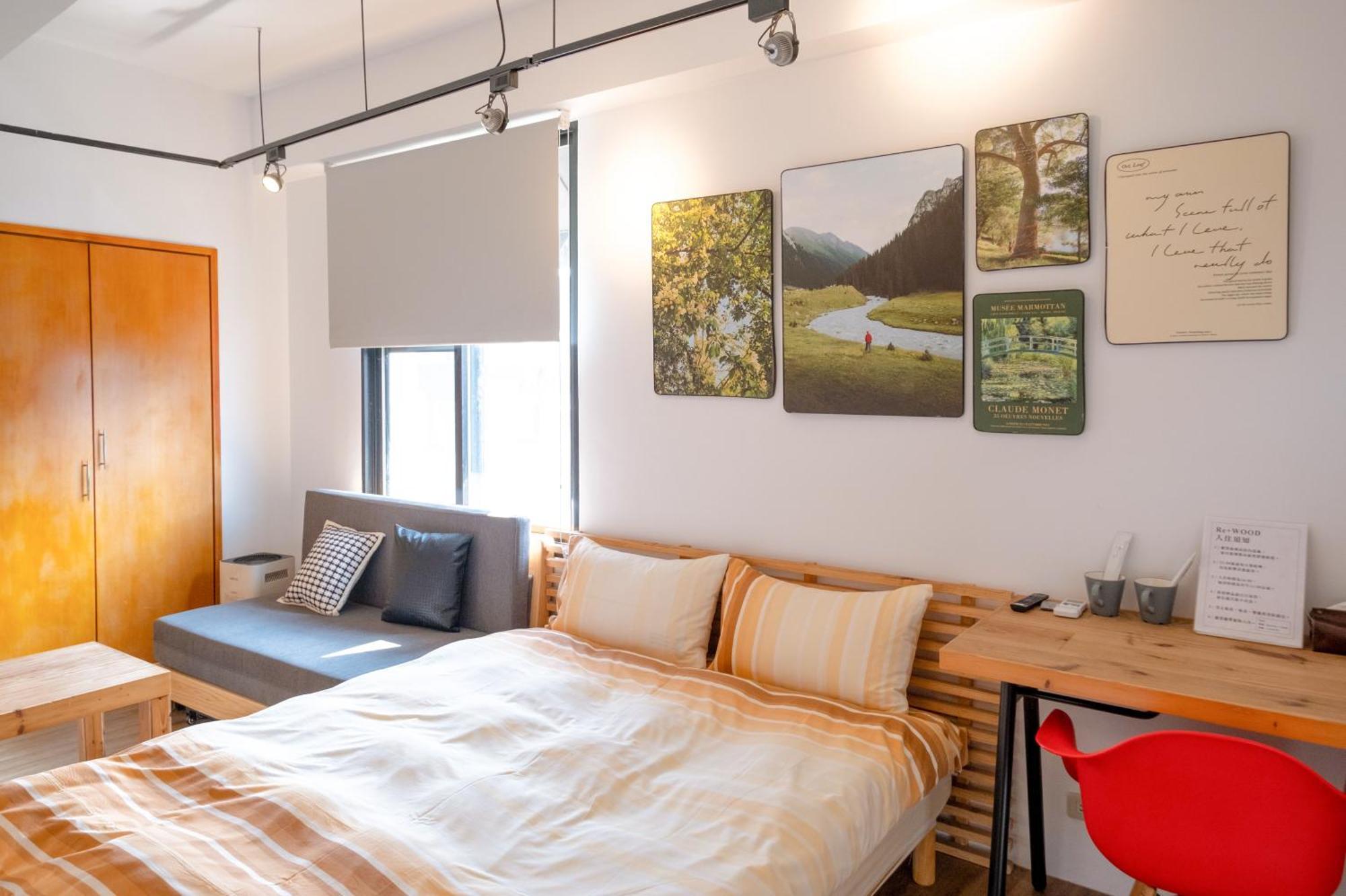 Re+Wood Guesthouse Тайнань Екстер'єр фото